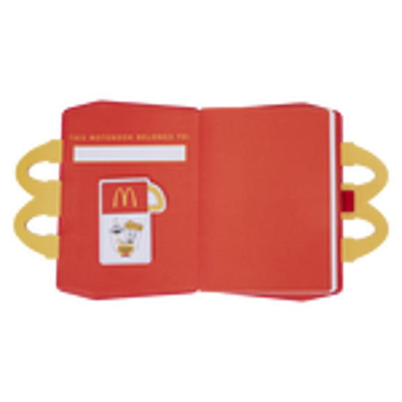 Loungefly McDonald's Vintage Happy Meal Lunchbox Stationery Journal NWT - Picture 4 of 5